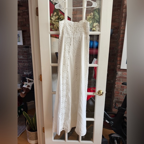 Sabo Skirt White Lace Maxi Dress - Picture 1 of 3